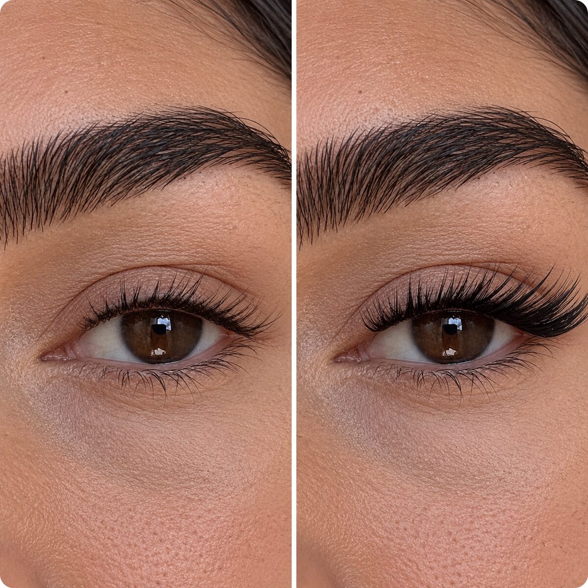 Illustration du look Wispy naturel : Clean girl du quotidien