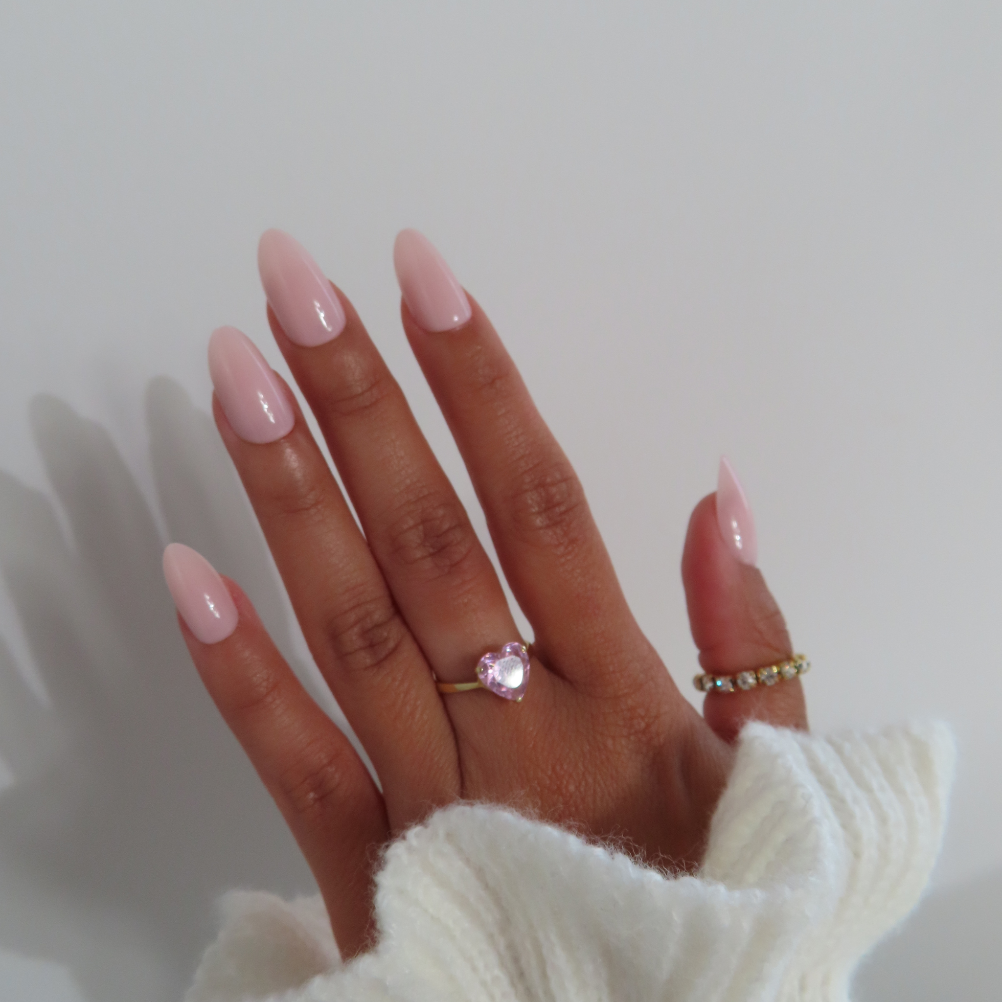 Press-On Nails Gel Effect – Serena Forme Amande Medium
