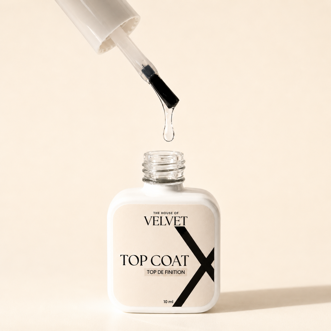 Top Coat Sans Résidu – Effet Glossy 10 ml