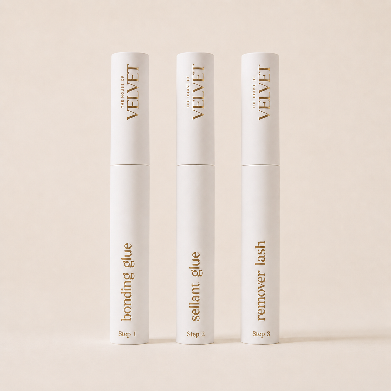 Kit Faux-cils Cluster – Colle, Sellant & Remover