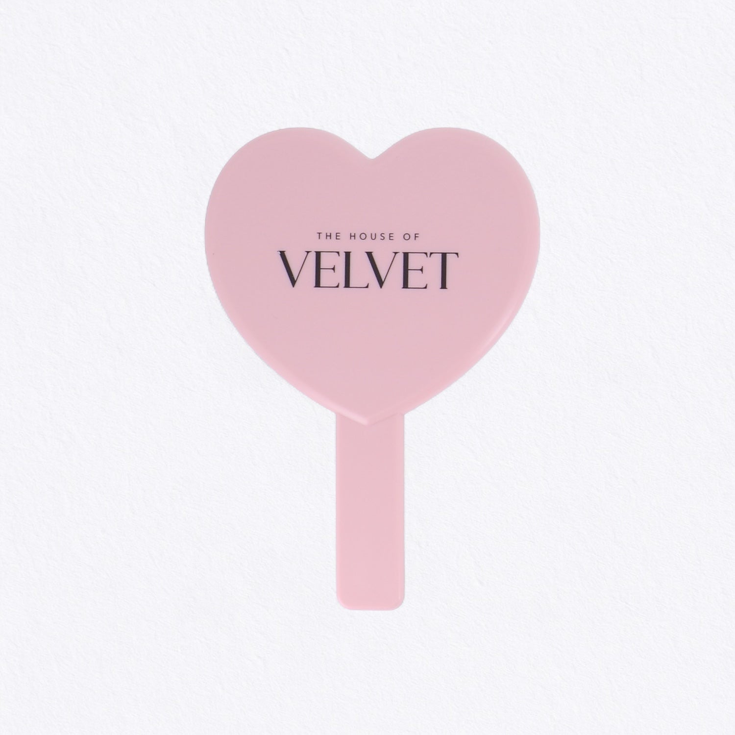 Miroir glam coeur rose