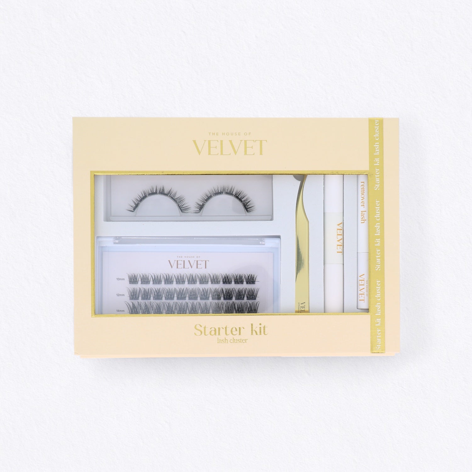 Kit faux cils semi-permanent cluster