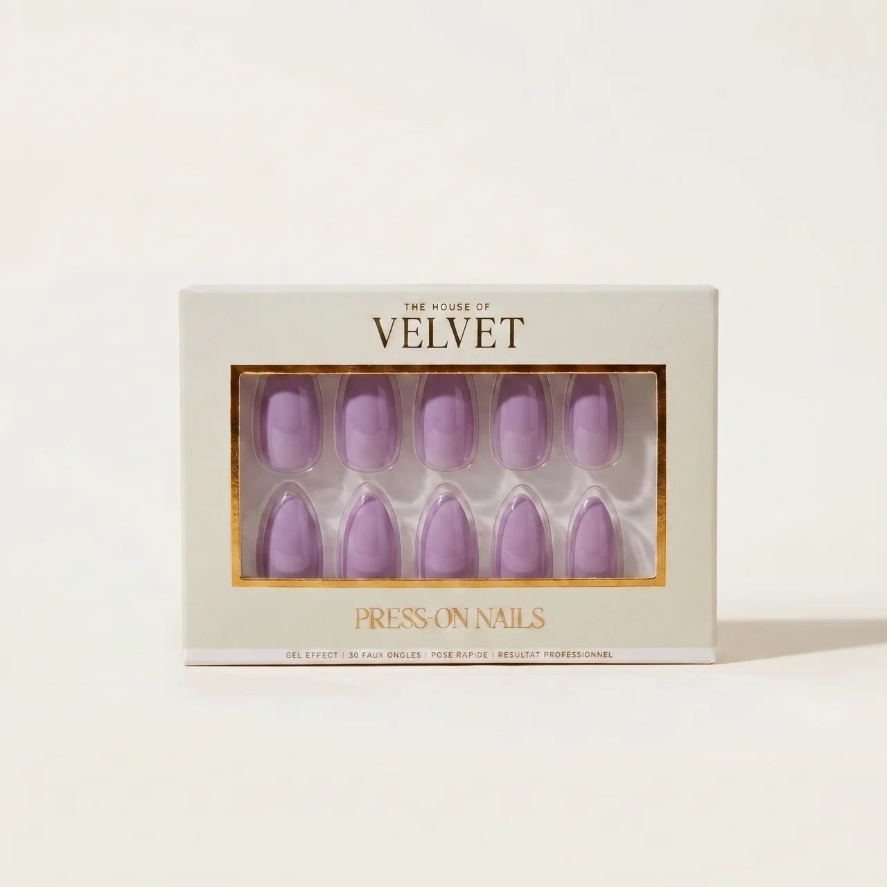 PRESS-ON NAILS LILAS – Manucure Élégante Effet Gel