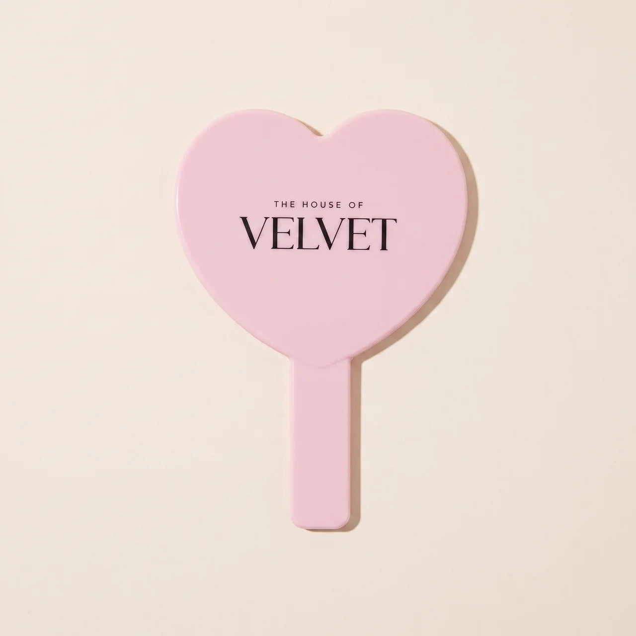 Miroir glam coeur rose