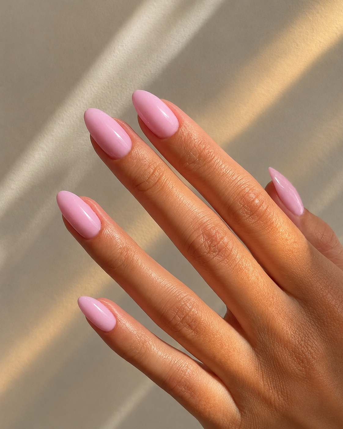 Press-On Nails Rose Nude - Forme Amande