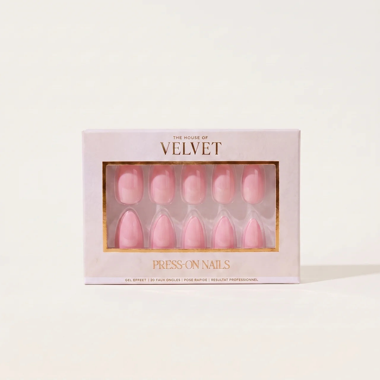 Press-On Nails Rose Nude